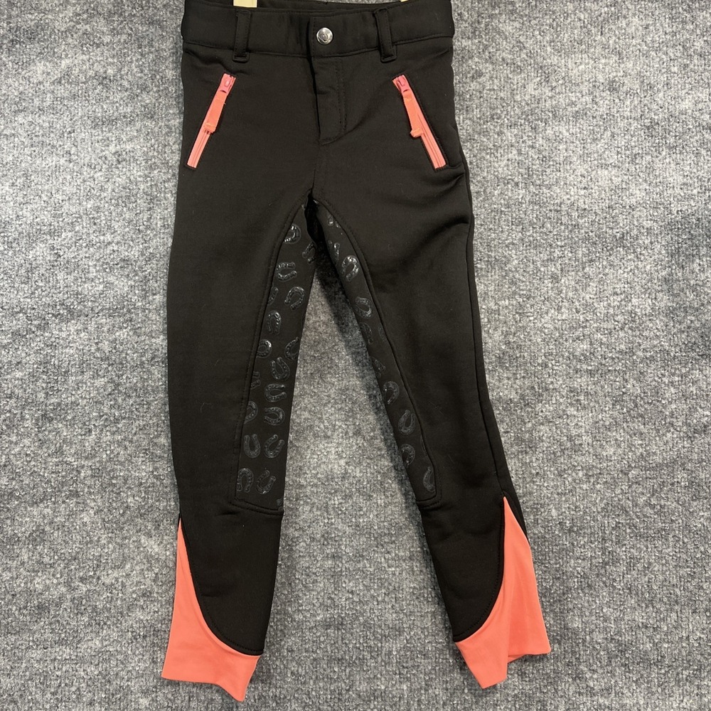 TuffRider Childrens Macy Winter Breeches Size 6 Youth Full Seat Fleece